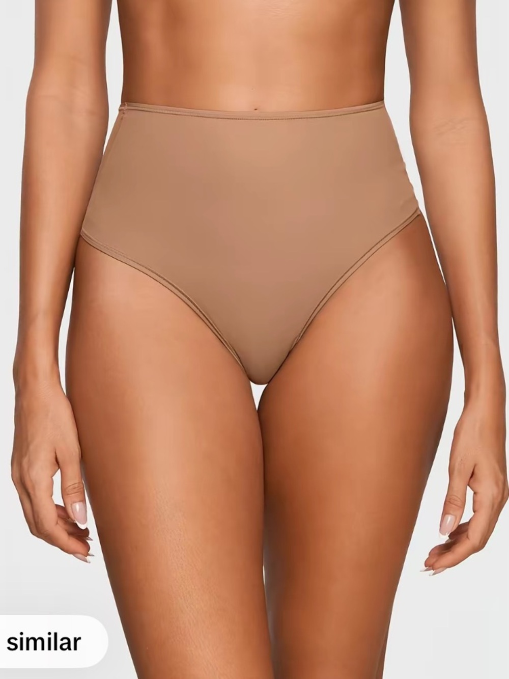 INLYRIC Cozy High Waisted Thong